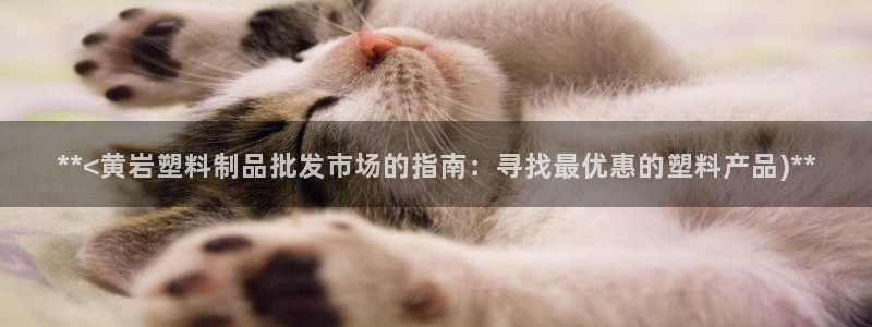 太阳app怎么下载：**<黄岩塑料制品批发市场的指南：寻找最