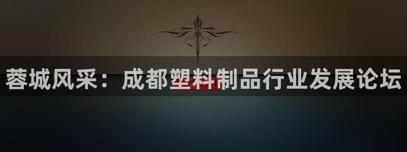太阳集团控股有限公司：蓉城风采：成都塑料制品行业发展论坛