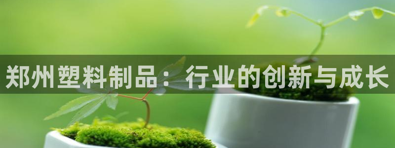 太阳集团tcy8722电子游戏：郑州塑料制品：行业的创新与成