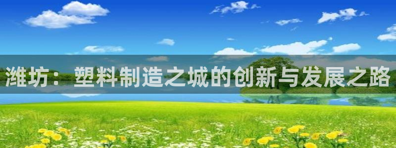 太阳集团网站游戏：潍坊：塑料制造之城的创新与发展之路