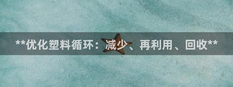 太阳1城集团网址：**优化塑料循环：减少、再利用、回收**
